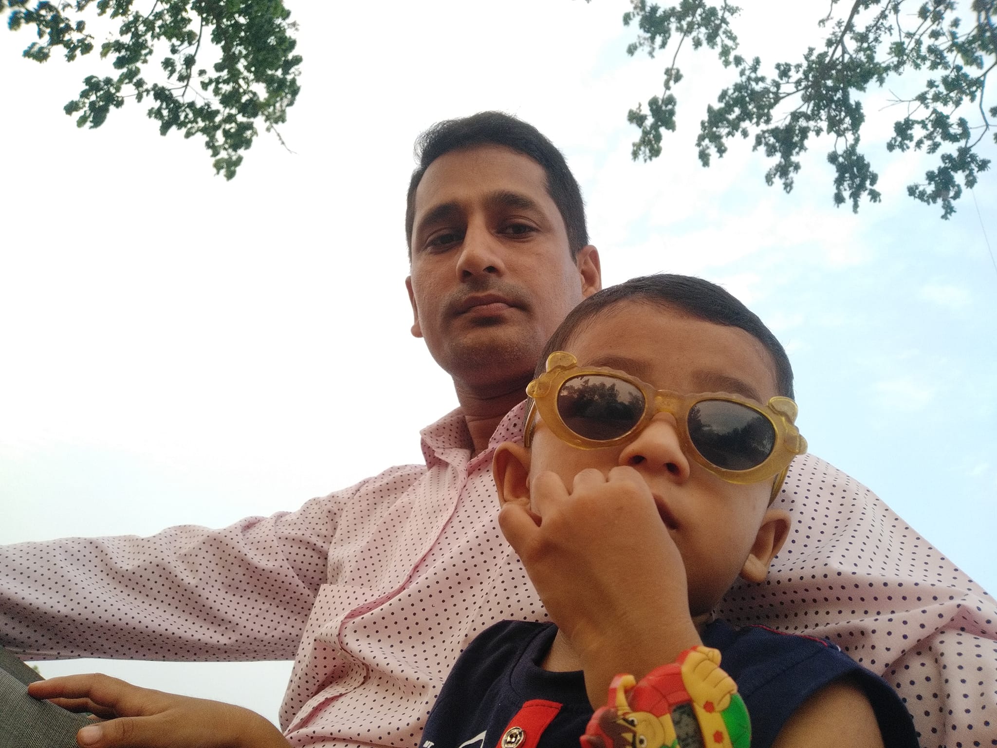 Shayan with family
